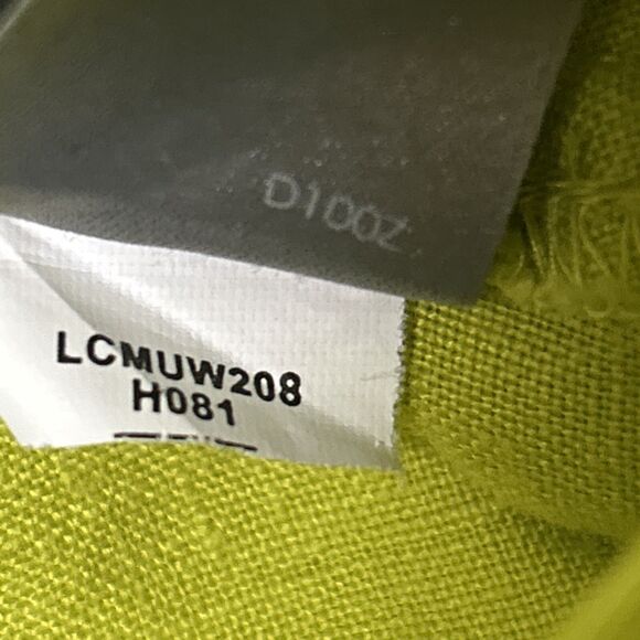 Liz Claiborne Women’s XL Chartreuse Button Up Top Long Sleeve - Picture 13 of 13